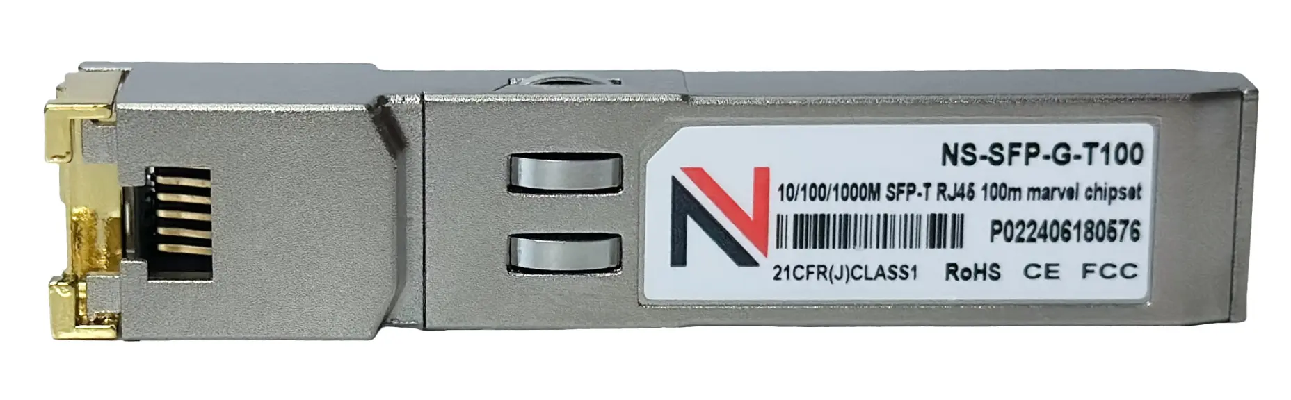 Медные SFP/SFP+ модули RJ-45