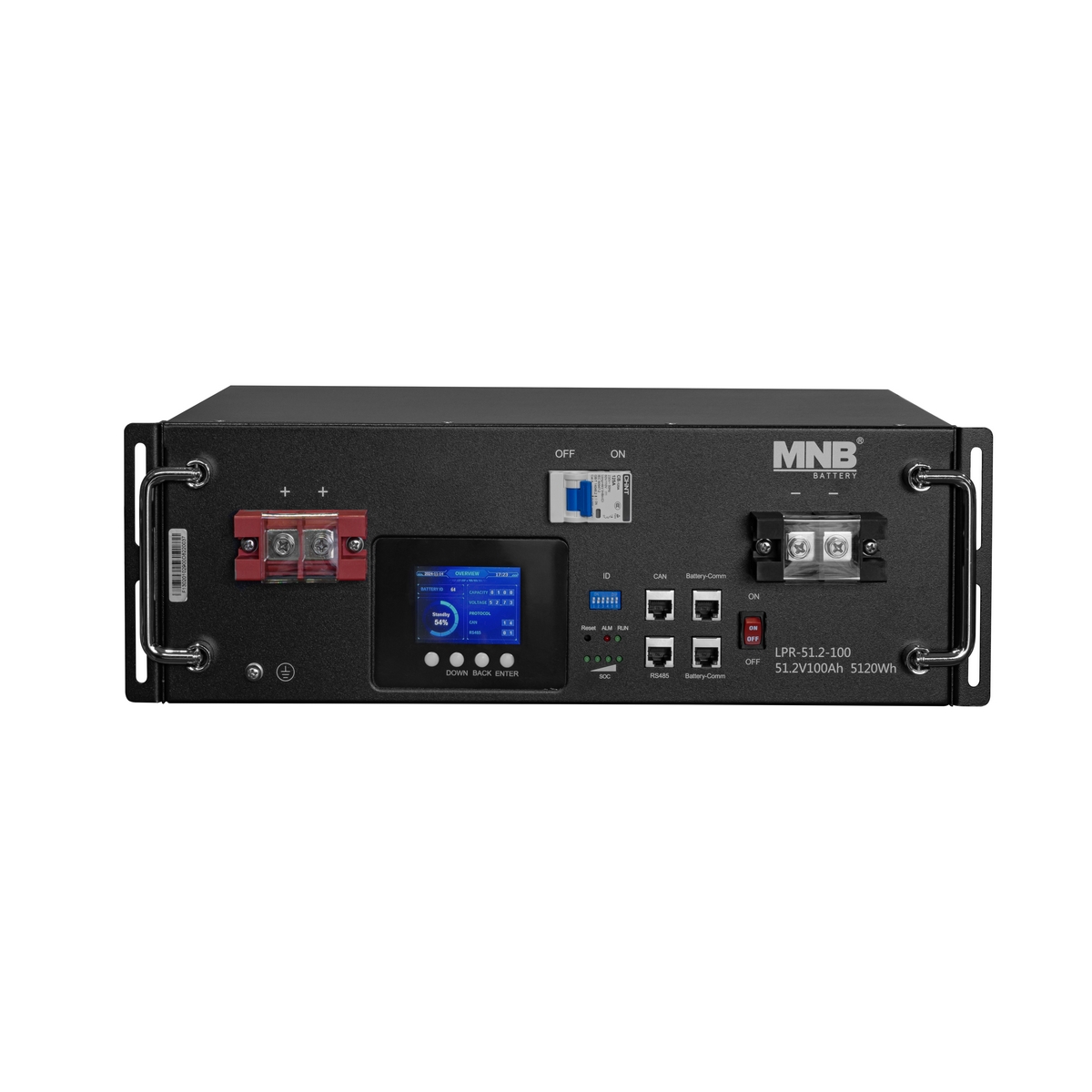 Аккумулятор MNB LPR-51,2-100, 51.2 В, 100 Ач, PRO, LiFePO4 с BMS