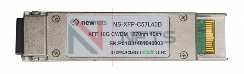 Оптический трансивер NS-XFP 10G CWDM, длина волны 1570nm, дальность 40km, LC, DDM