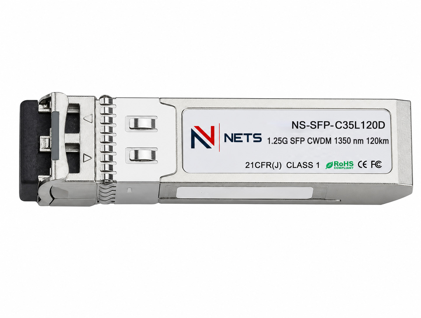 Оптический трансивер NS-SFP 1.25G CWDM, длина волны 1350nm, дальность 120km, LC, DDM