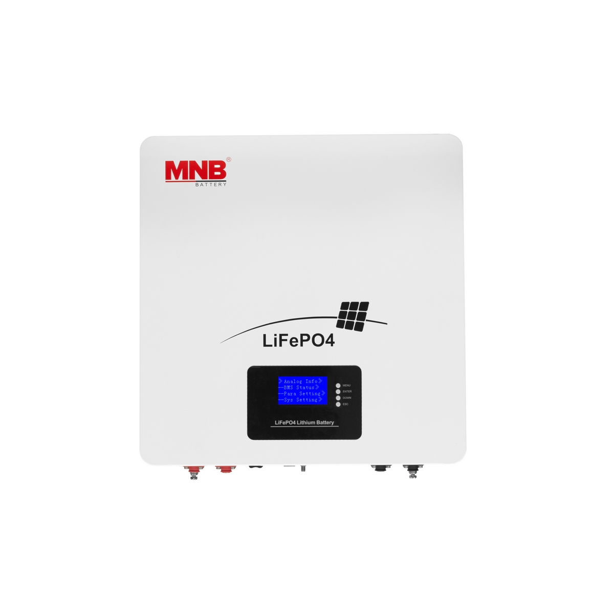 Аккумулятор MNB LFPW-25,6-200, 25.6 В, 200 Ач, LCD, LiFePO4 с BMS