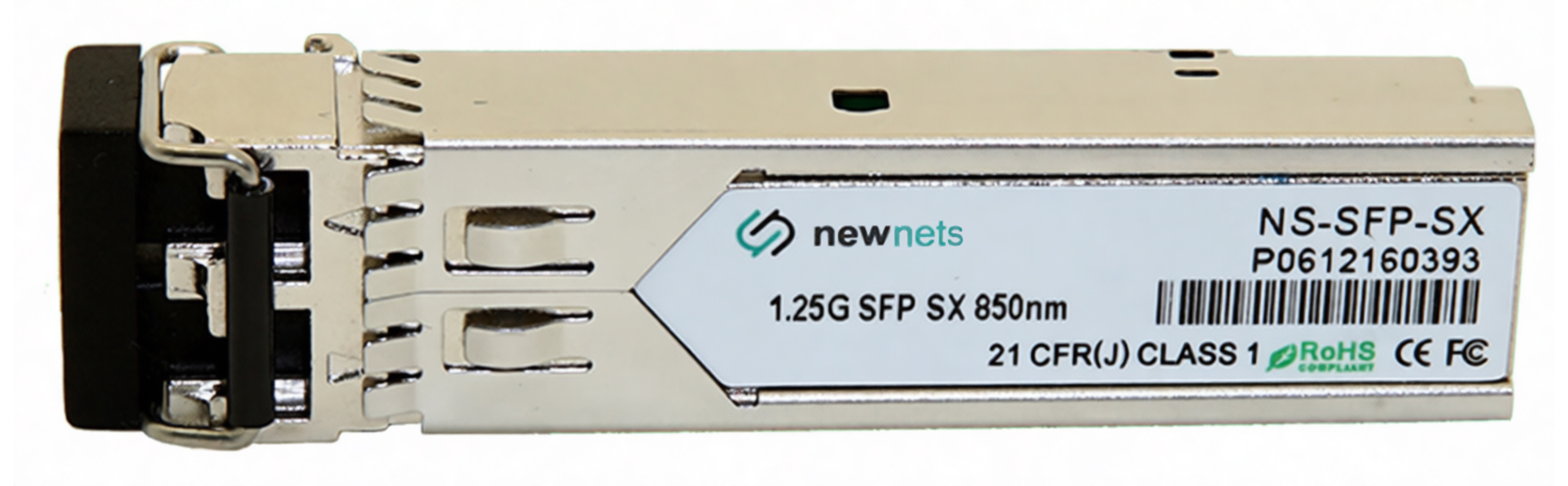 Оптический трансивер NS-SFP-1.25G-SX дальность до 550m, длина волны 850nm, MM, LC