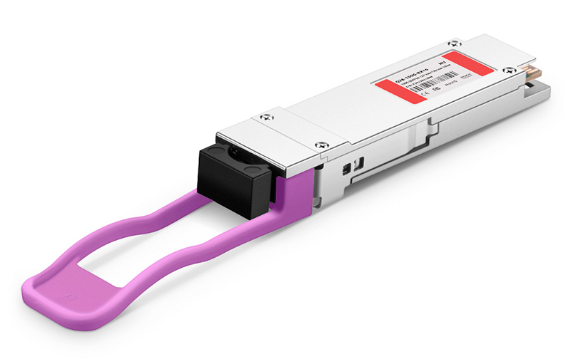 Оптический трансивер NS-QSFP28-100G-W23L10D, 100G Tx/Rx:1270/1330nm 10km, LC, DDM