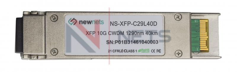 Оптический трансивер NS-XFP 10G CWDM, длина волны 1290nm, дальность 40km, LC, DDM