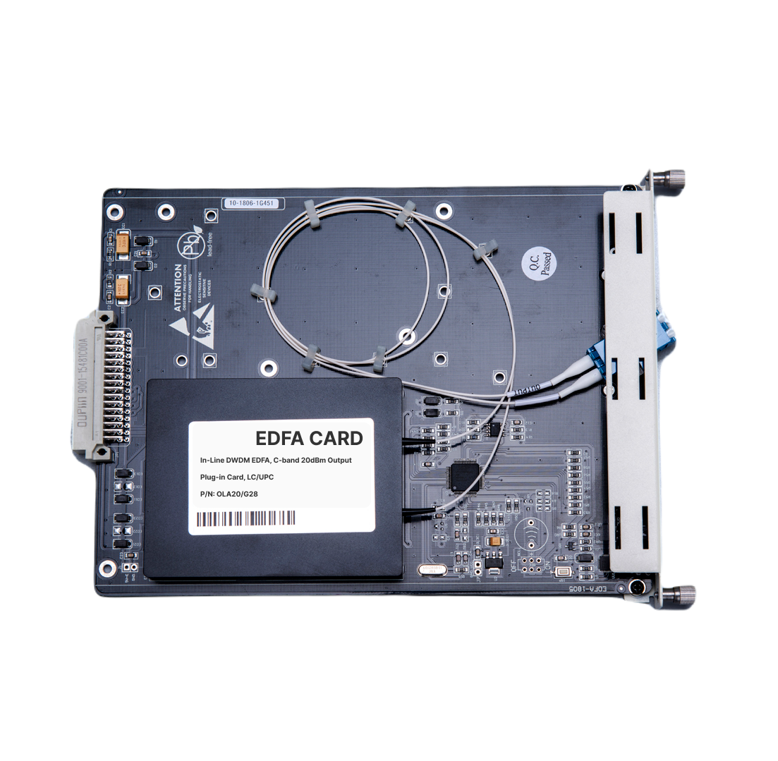 Карта DWDM Pre-Amplifier EDFA усилитель 20dBm с MON портом