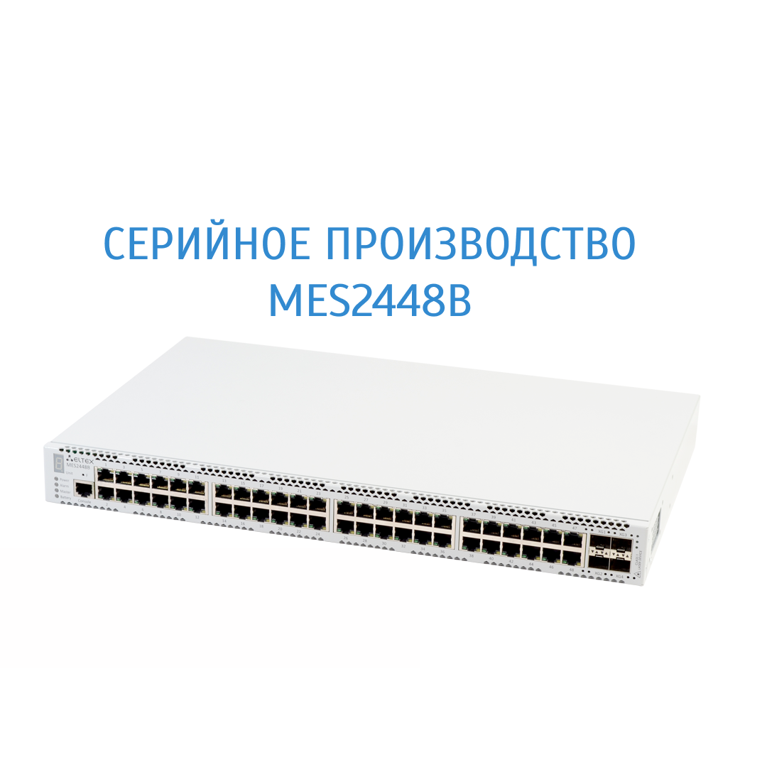 Серийное производство MES2448B