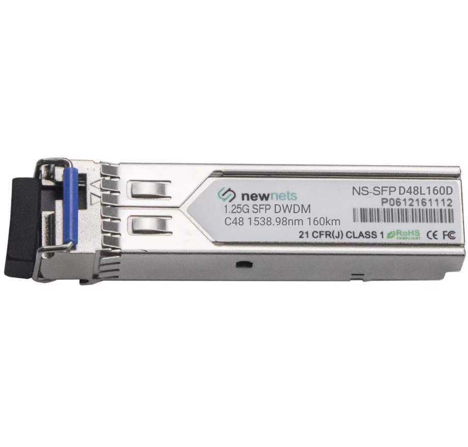 Оптический трансивер NS-SFP 1,25G DWDM, 48 канал, длина волны 1538.98nm, 160km (36dB), LC, DDM
