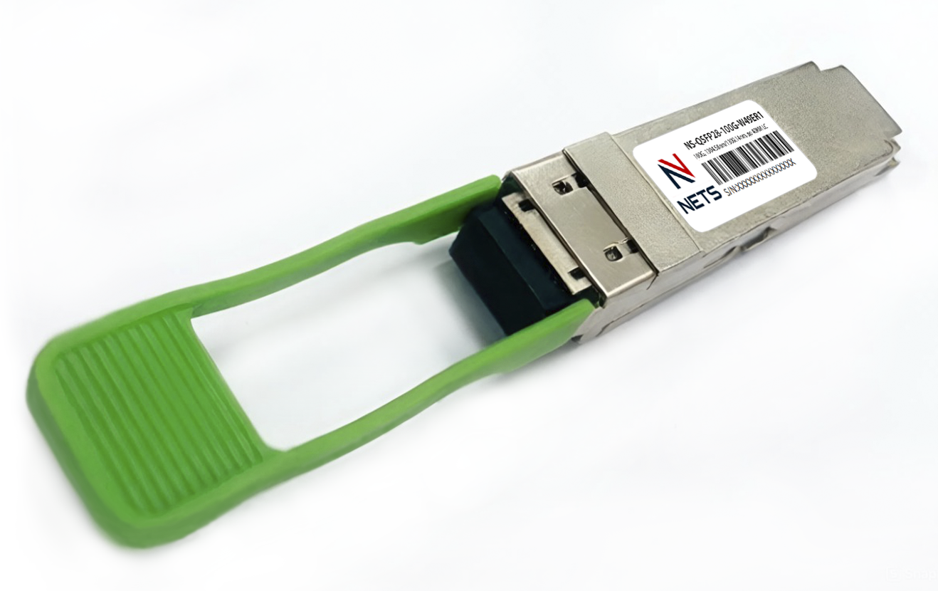 Оптический трансивер NS-QSFP28-100G-W49ER1 100G 1304.58nm/1309.14nm дальность до 40KM LC
