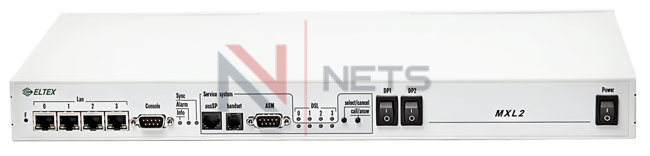Базовый блок MXL2E-2, 4хRJ45, 2 интерфейса SHDSL, 11,4 Мбит