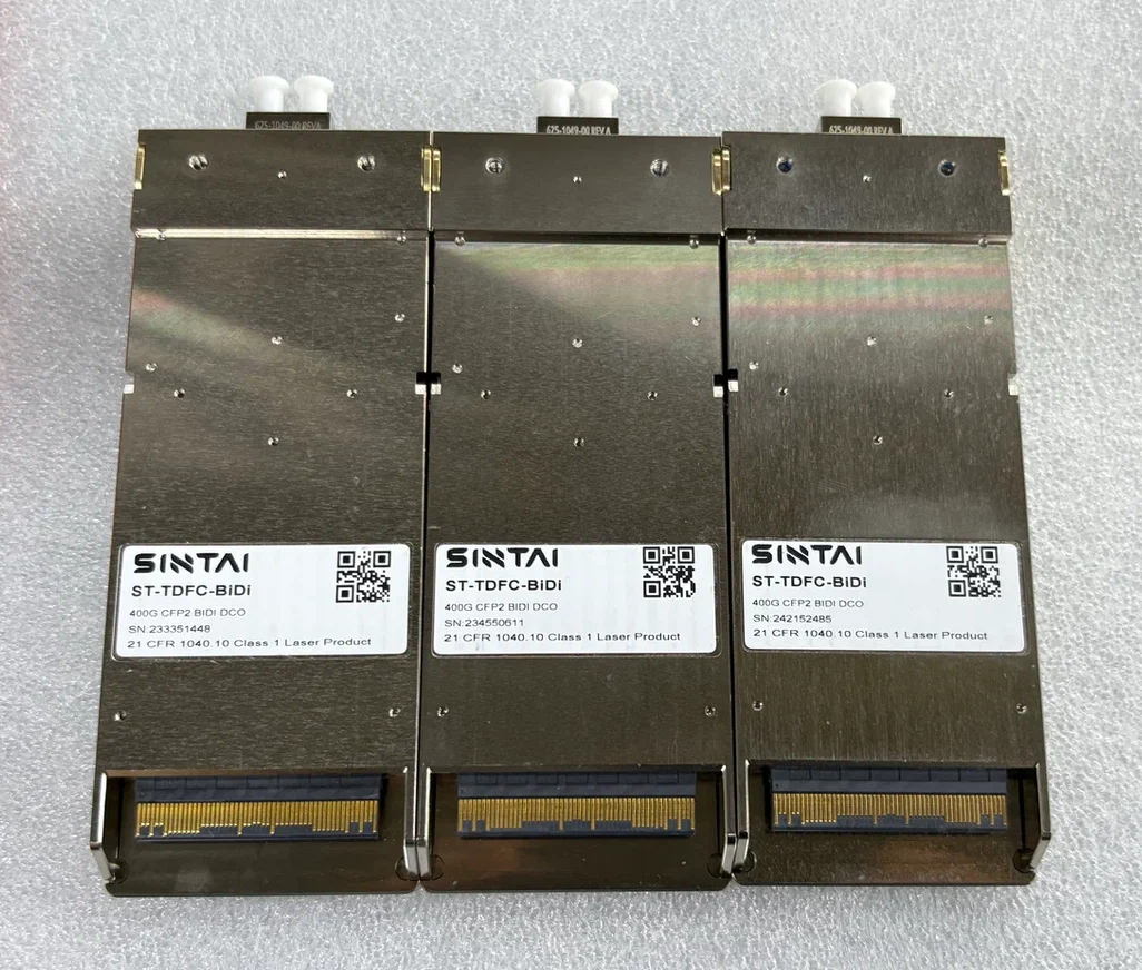 Оптический трансивер DWDM 400G CFP2 50ГГц когерентный, перестраиваемый, BiDi,  LC
