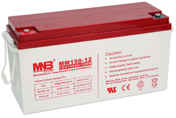 АКБ MNB MM150-12, 12В, 150А/ч, клеммы B5(M8)