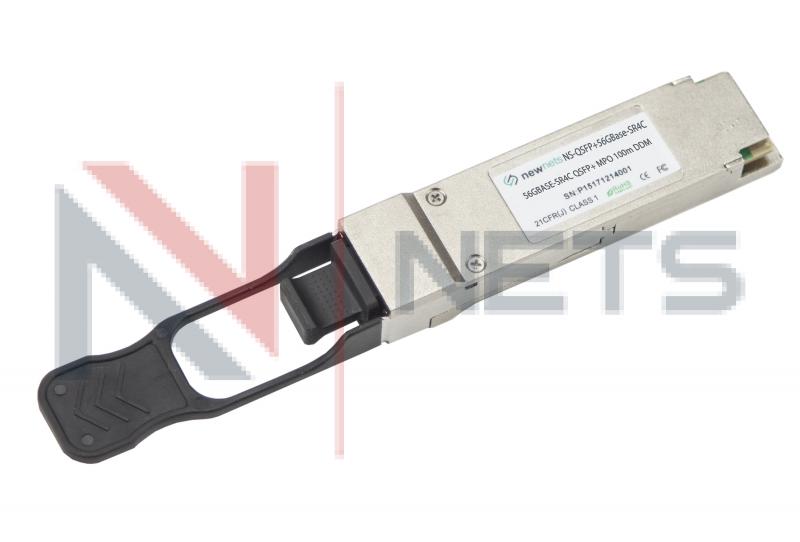 Оптический трансивер NS-QSFP+56GBase-SR4C дальность до 100m, MPO