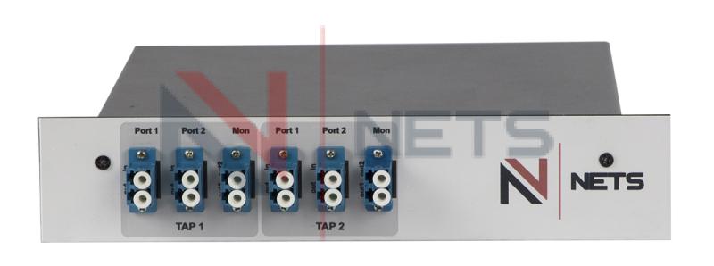 Модуль NS-TAP2, содержащий 2 TAP, для подключения одномодового волокна, 50/50, LC