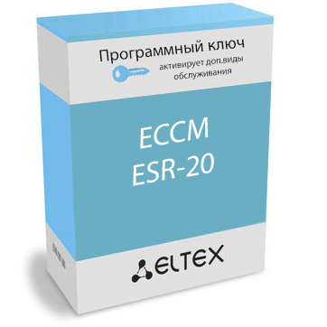 Опция ECCM-ESR-20 : 1 сетевой элемент ESR-20