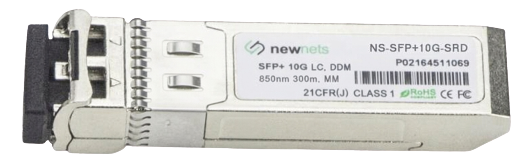 Оптический трансивер NS-SFP+10GBASE-SRD, дальность до 300m, длина волны 850nm, MM, LC, DDM