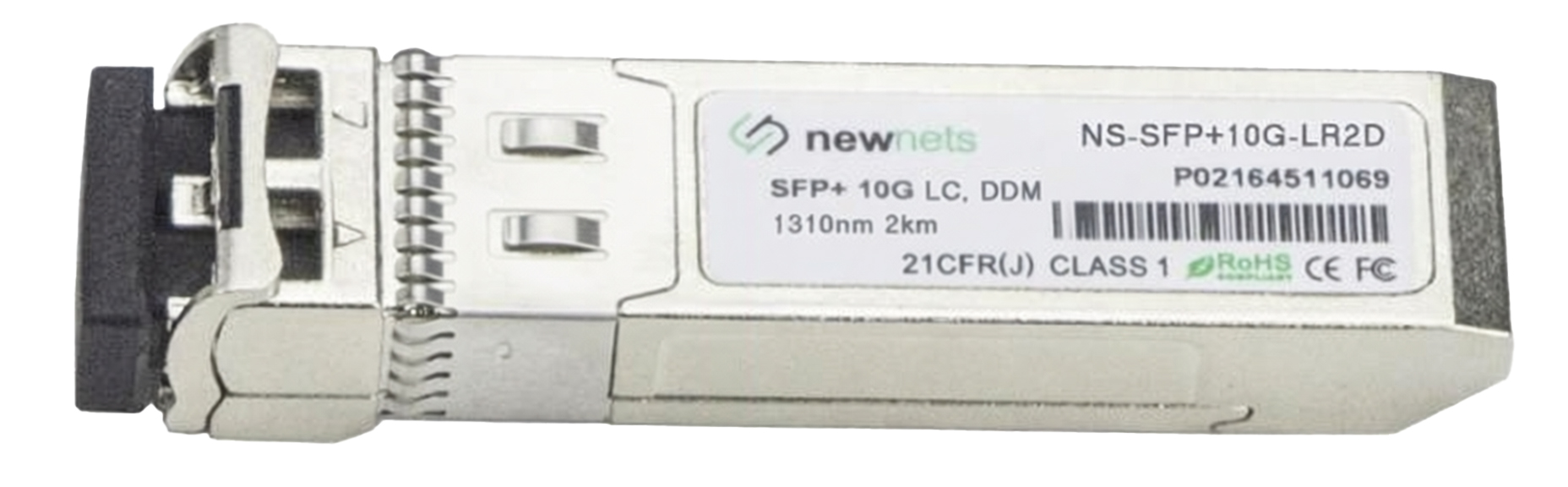 Оптический трансивер NS-SFP+10G-LR2D, дальность до 2km, длина волны 1310nm, LC, DDM