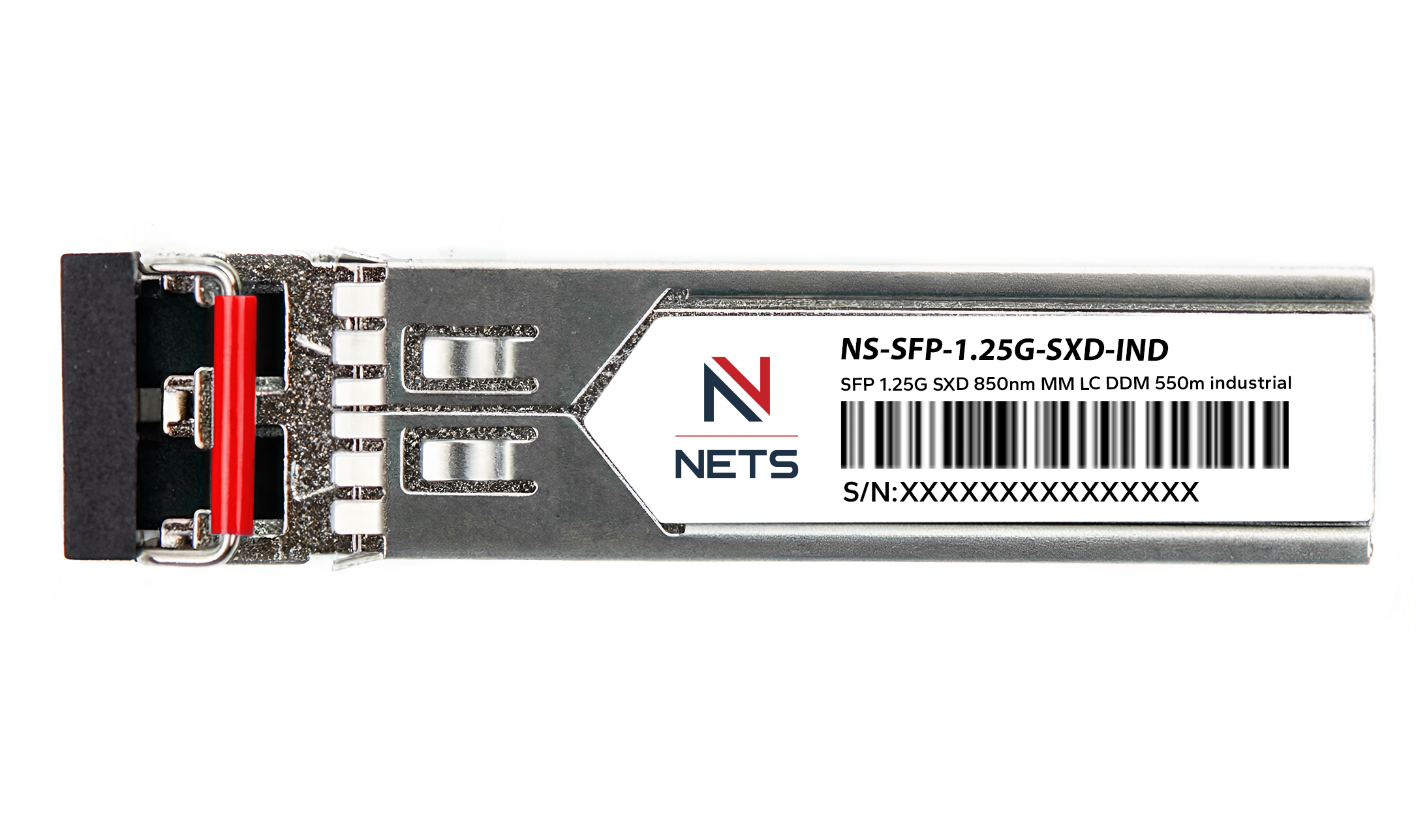Оптический трансивер NS-SFP-1.25G-SXD индустриальный,дальность до 550m, длина волны 850nm, MM,LC,DDM