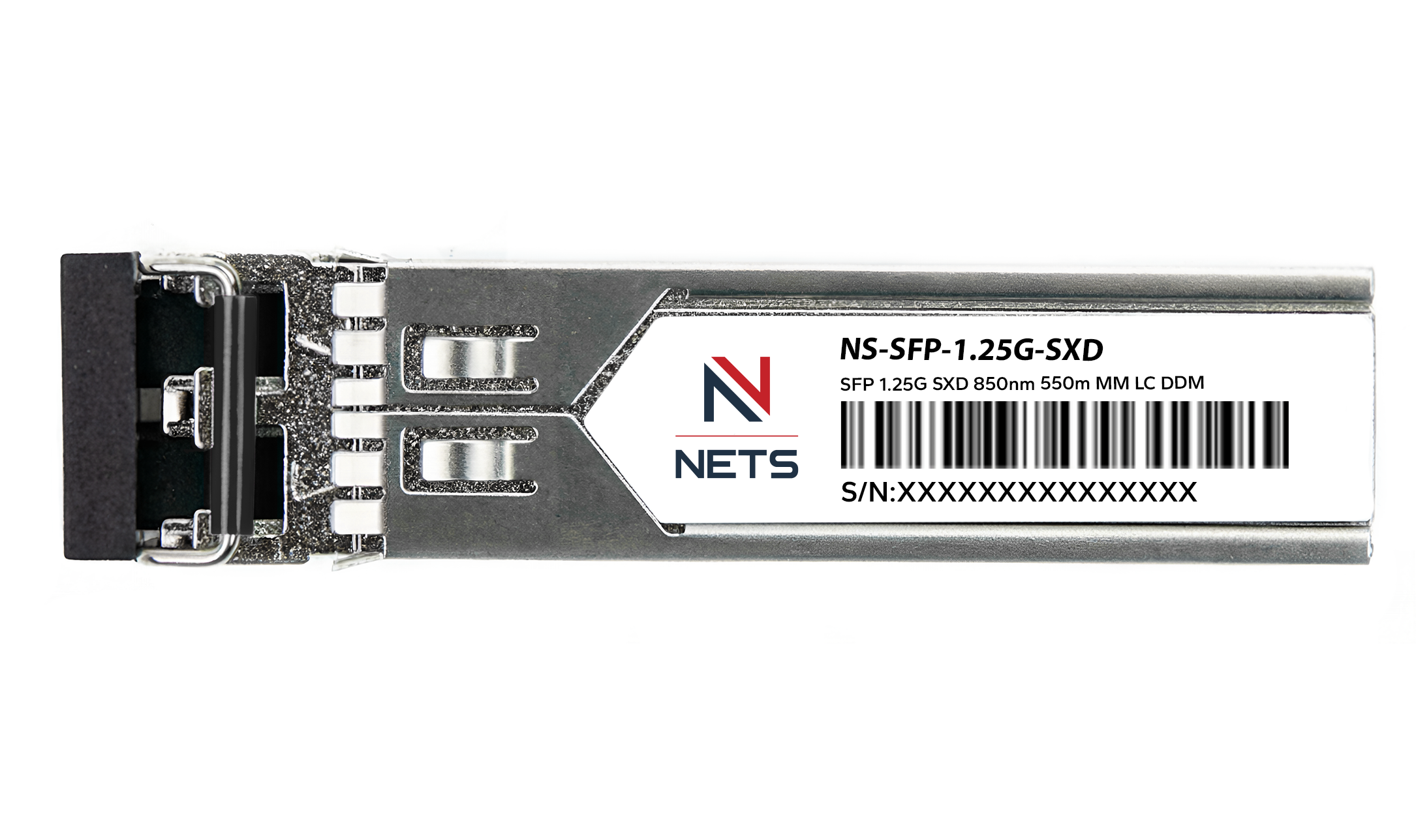 Оптический трансивер NS-SFP-1.25G-SXD дальность до 550m, длина волны 850nm, MM, LC, DDM