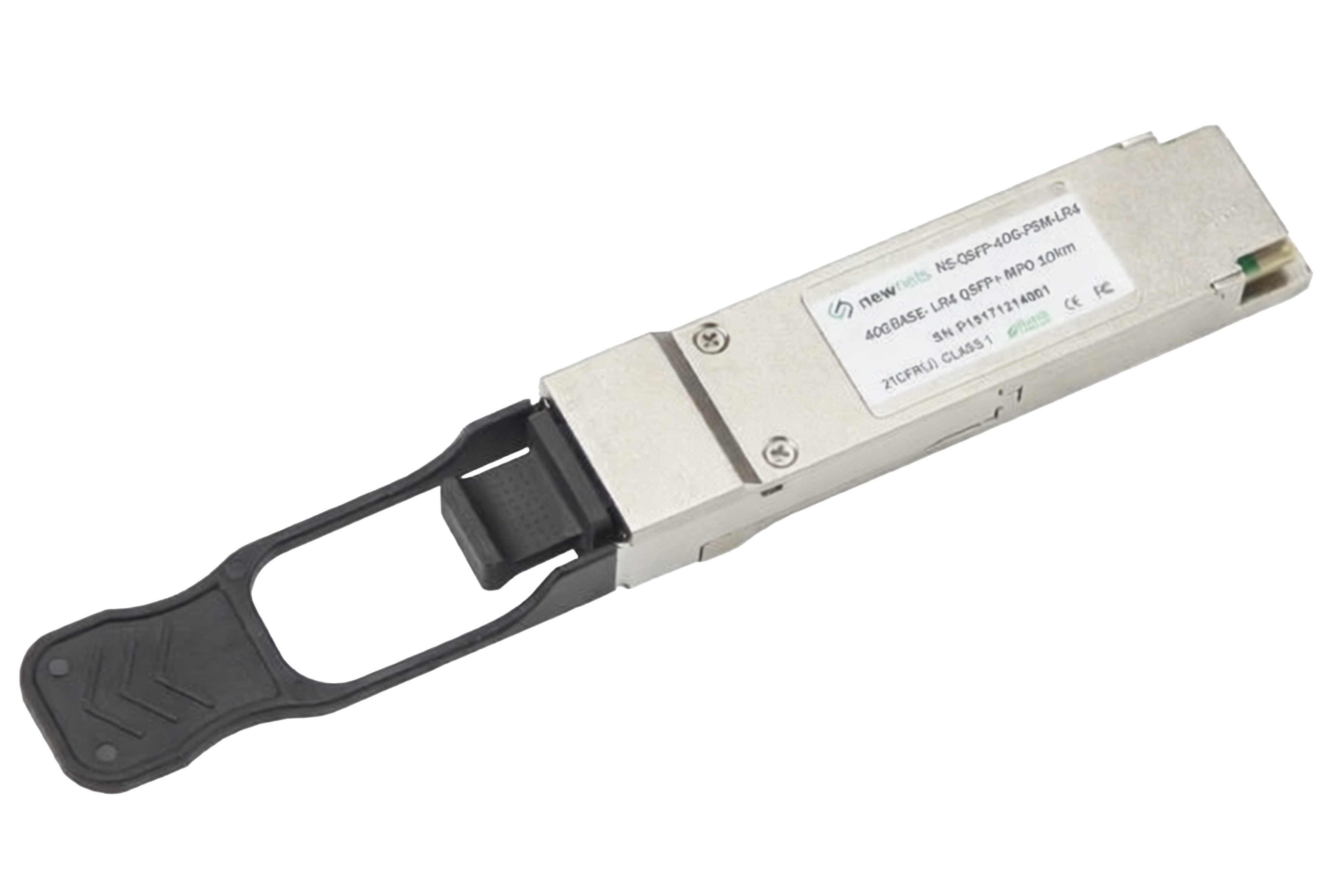 Оптический трансивер NS-QSFP-40G-PSM-LR4 дальность до 10km, MPO