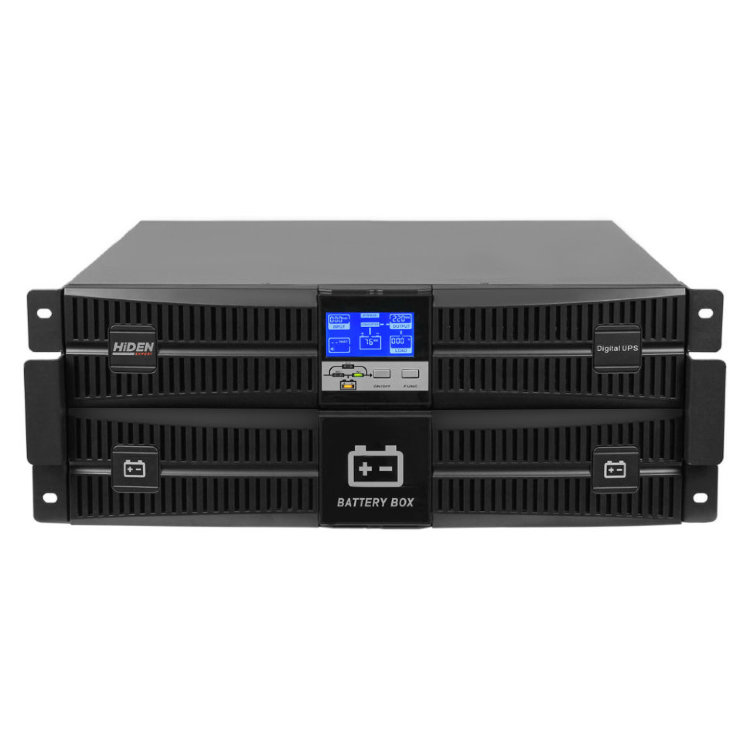 ИБП HIDEN EXPERT UDC9203S-RT, встроенные акб в корпусе (9А/ч х 8шт),3 kVA/2,7 kW (PF=0,9)