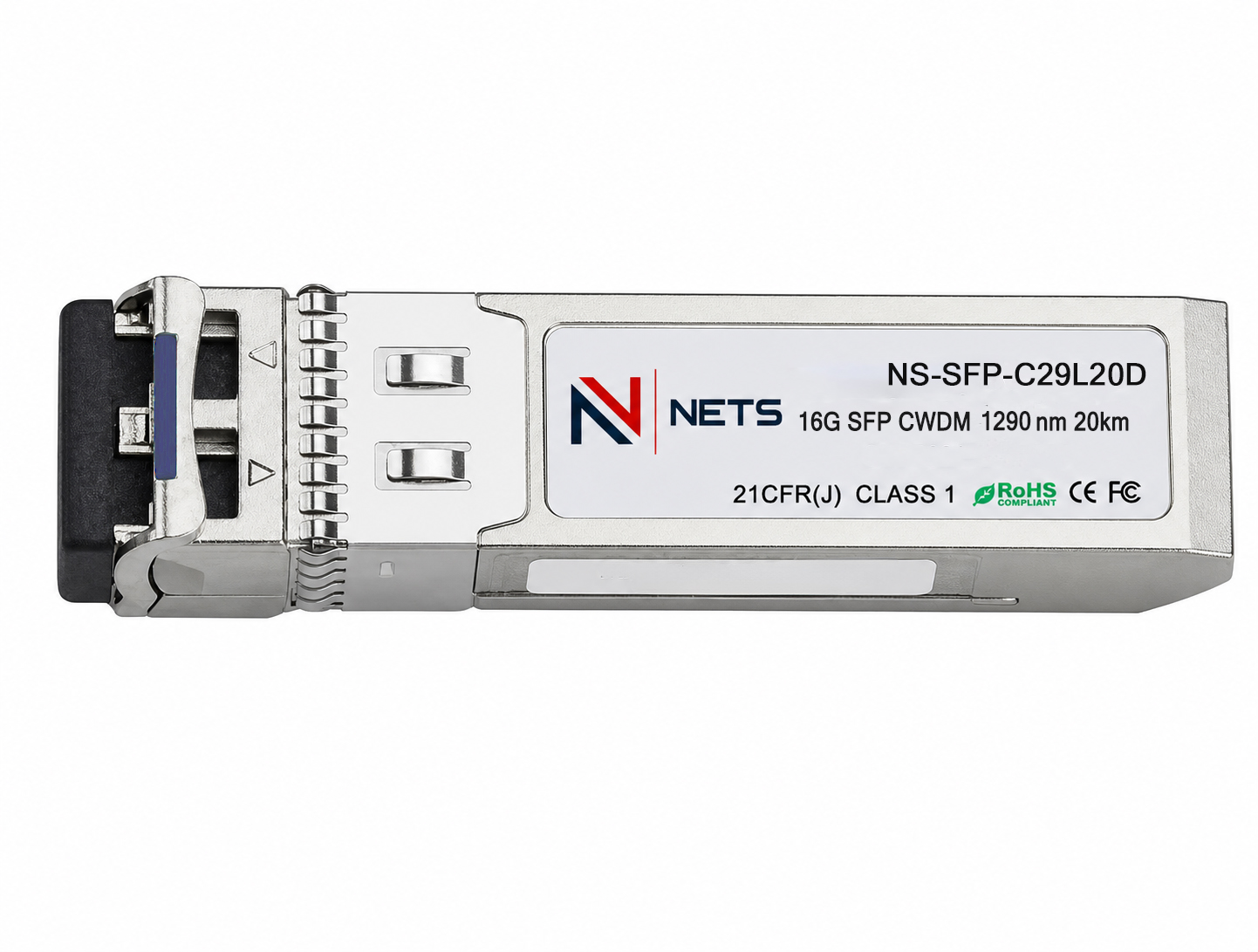 Оптический трансивер NS-SFP+ 16G CWDM, длина волны 1290nm, дальность 20km, LC, DDM