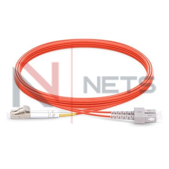 LC(UPC)-SC(UPC) MM, 0,5m duplex