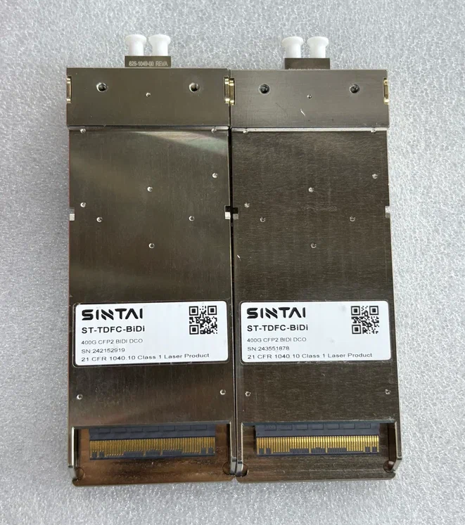Оптический трансивер DWDM 400G CFP2 50ГГц когерентный, перестраиваемый, BiDi,  LC