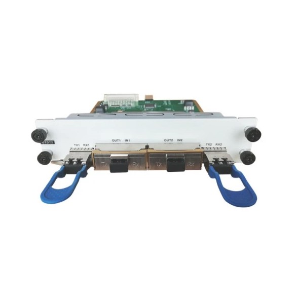 Карта OTDT Transponder 2*100Gbit/s QSFP28 в 2x100Gbit/s CFP2 DWDM: C-band 50GHz 96 wave tunable