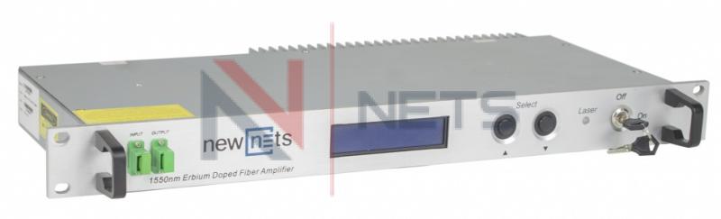 Усилитель EDFA NewNets 1550-17, SNMP, SC/APC