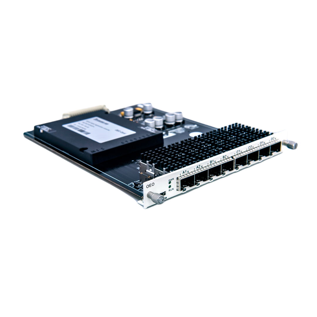 Карта OTDX 8х10G SFP+ OEO с поддержкой 3R регенерации