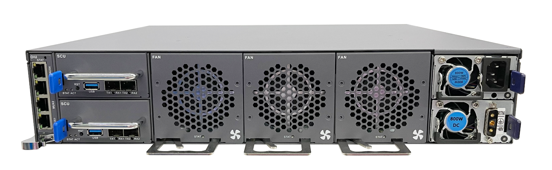 2U Шасси платформы DCI системы WDM, 2*AC, поддержка NETCONF/YANG, CLI, 8 слотов (OTNS8600-DCI4-2U)