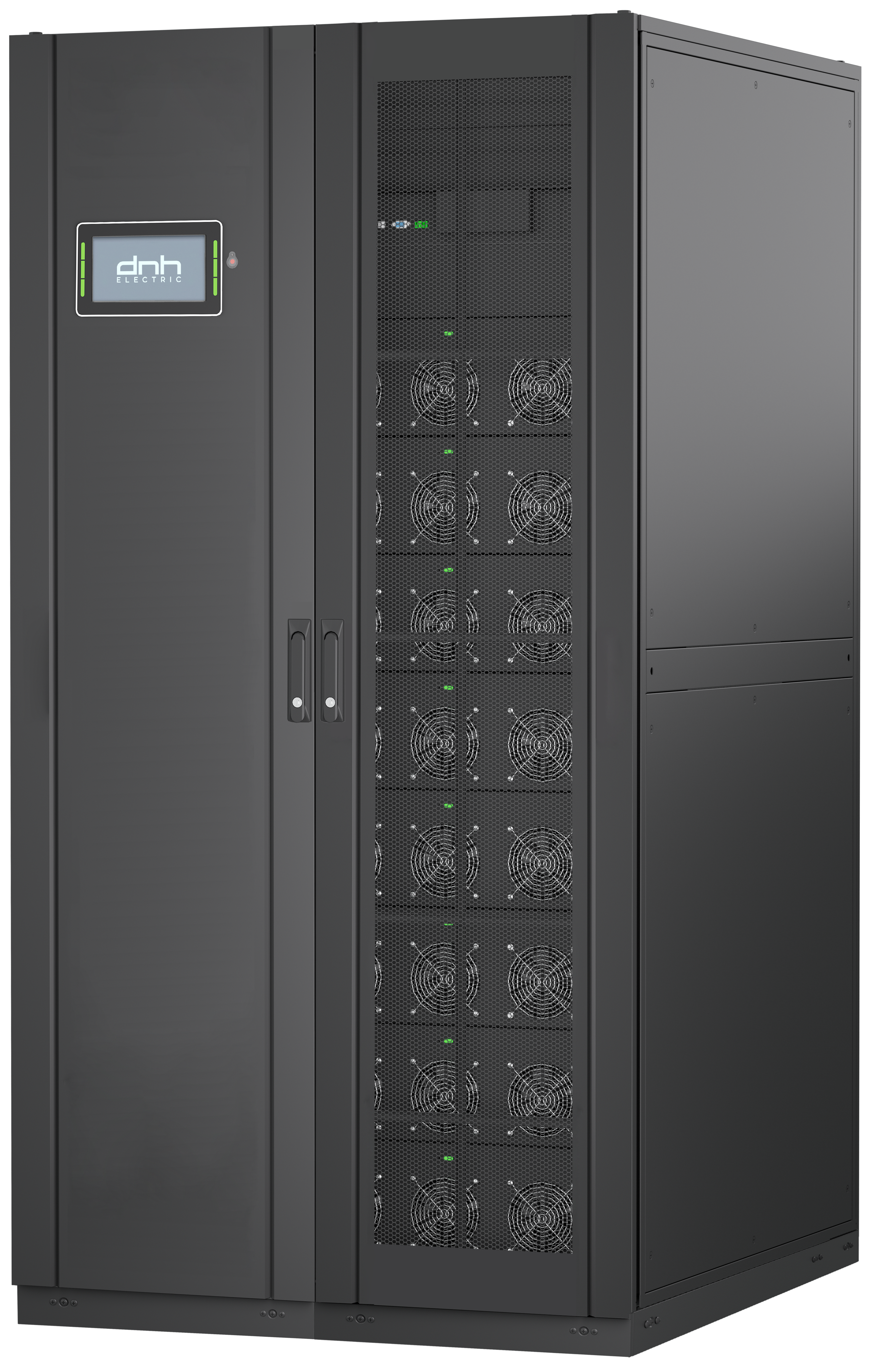 Силовой шкаф модульного ИБП DTM50062C, 500 кВА/500 кВт, 3:3ф, Tower, 8 силовых модулей 62,5 кВА