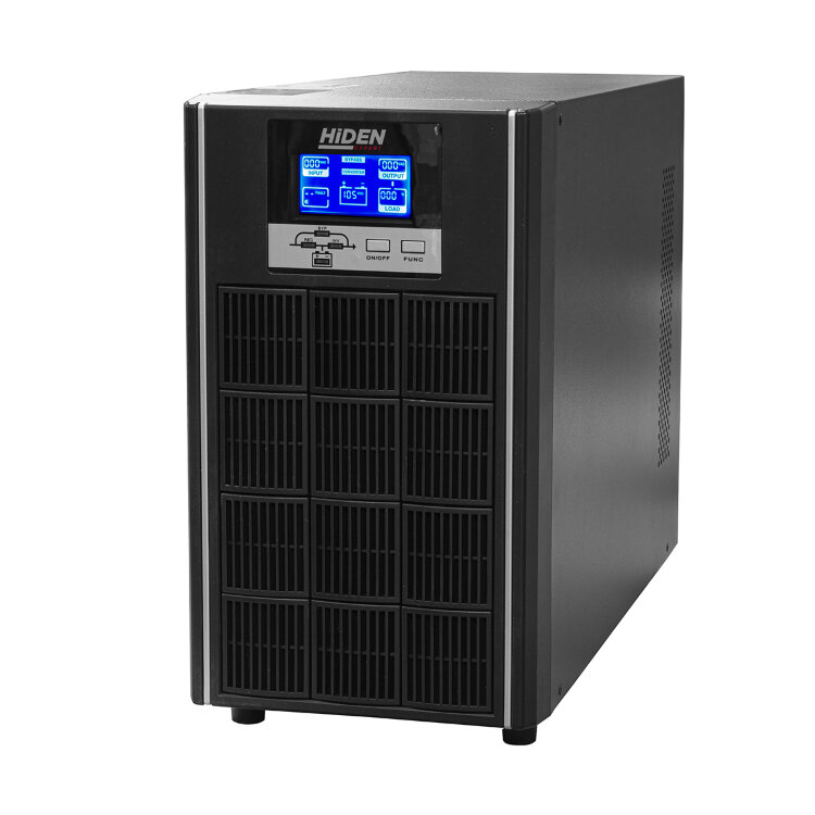 ИБП HIDEN EXPERT UDC9203S, встроенные АКБ в корпусе (8х7А/ч), 3 kVA/2,7 kW (PF=0,9)