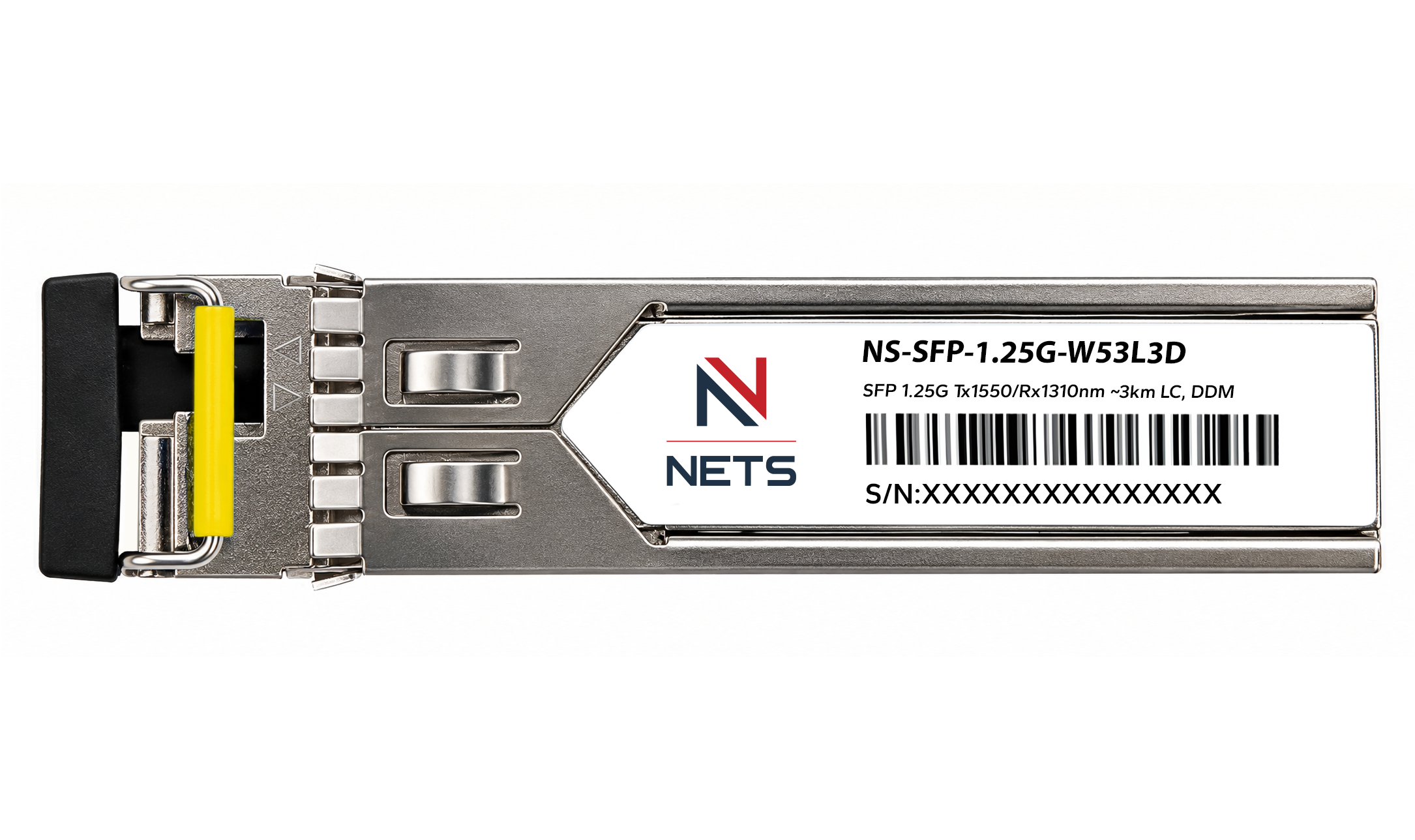 Оптический трансивер NS-SFP-1.25G-W53L3D, 1.25G Tx/Rx: 1550/1310nm 3km LC, DDM