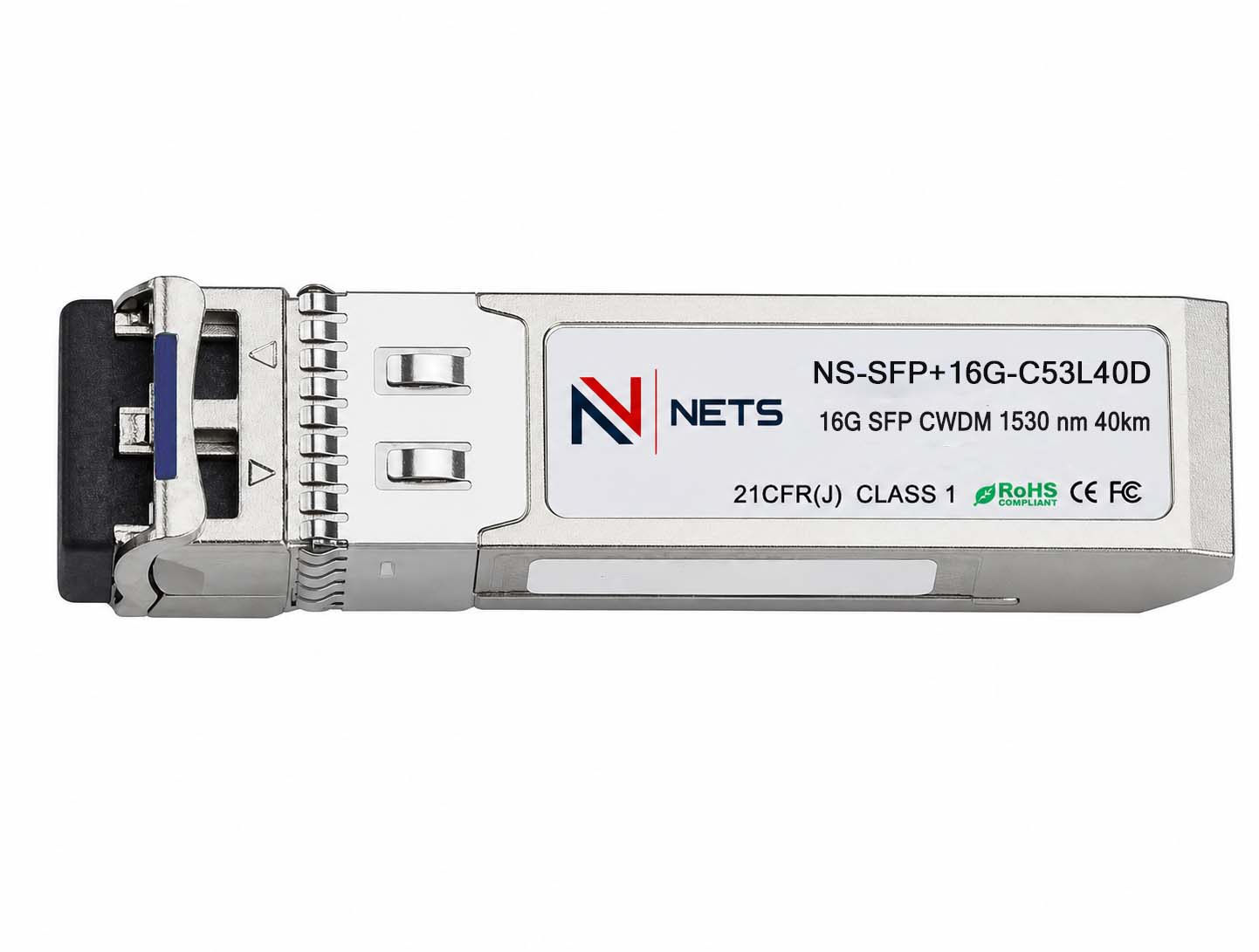 Оптический трансивер NS-SFP+ 16G CWDM, длина волны 1530nm, дальность 40km, LC, DDM