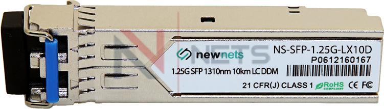 Оптический трансивер NS-SFP-1.25G-LX10D дальность до 10km, длина волны 1310nm, LC, DDM