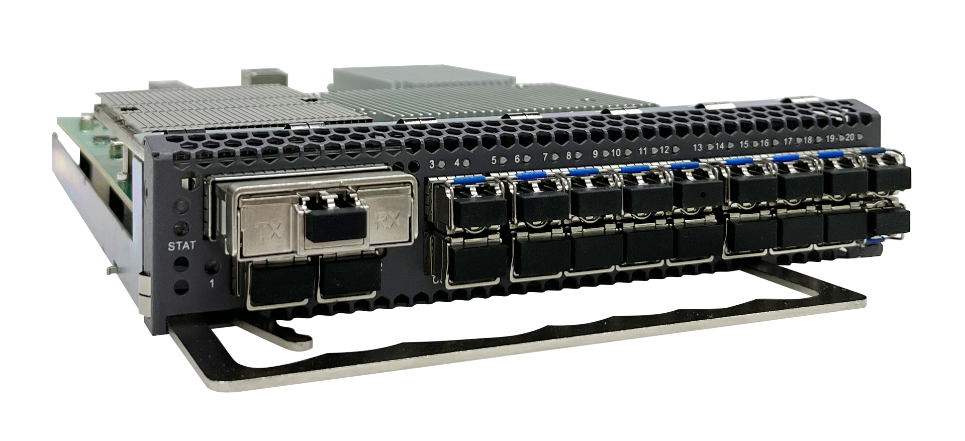 Карта Coherent Muxponder, 1 порт CFP2 200G в 20 портов SFP+ 10G OEO