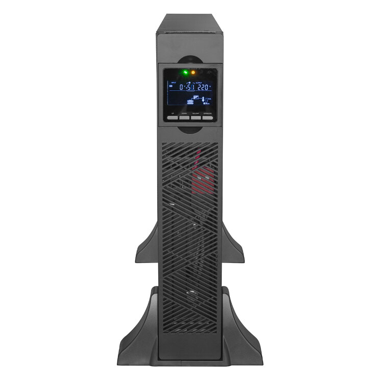 ИБП HIDEN KU9101S-RT (PF=1) 1000VA/1000W встроенные акб в корпусе (9А/ч х 2шт) 