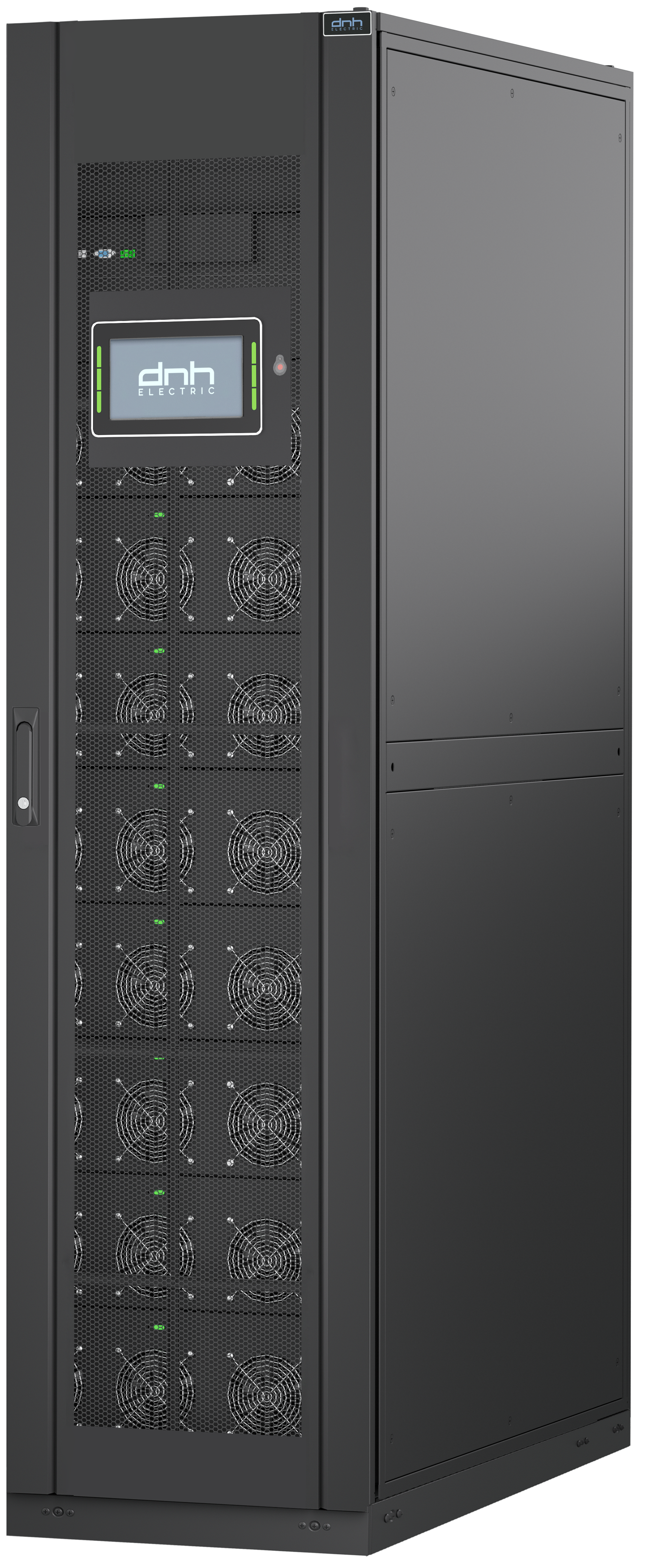 Силовой шкаф модульного ИБП DTM50062C, 500 кВА/500 кВт, 3:3ф, Tower, 8 силовых модулей 62,5 кВА