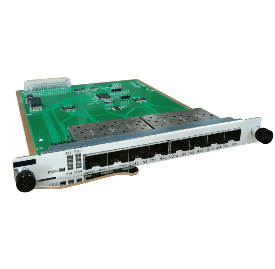 Карта OTDE 8*25G SFP28 OEO с поддержкой 3R регенерации