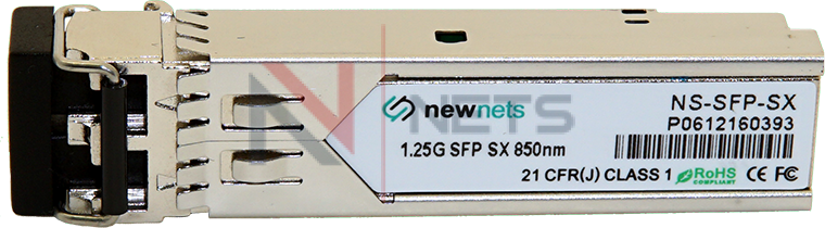 Оптический трансивер NS-SFP-1.25G-SX дальность до 550m, длина волны 850nm, MM, LC