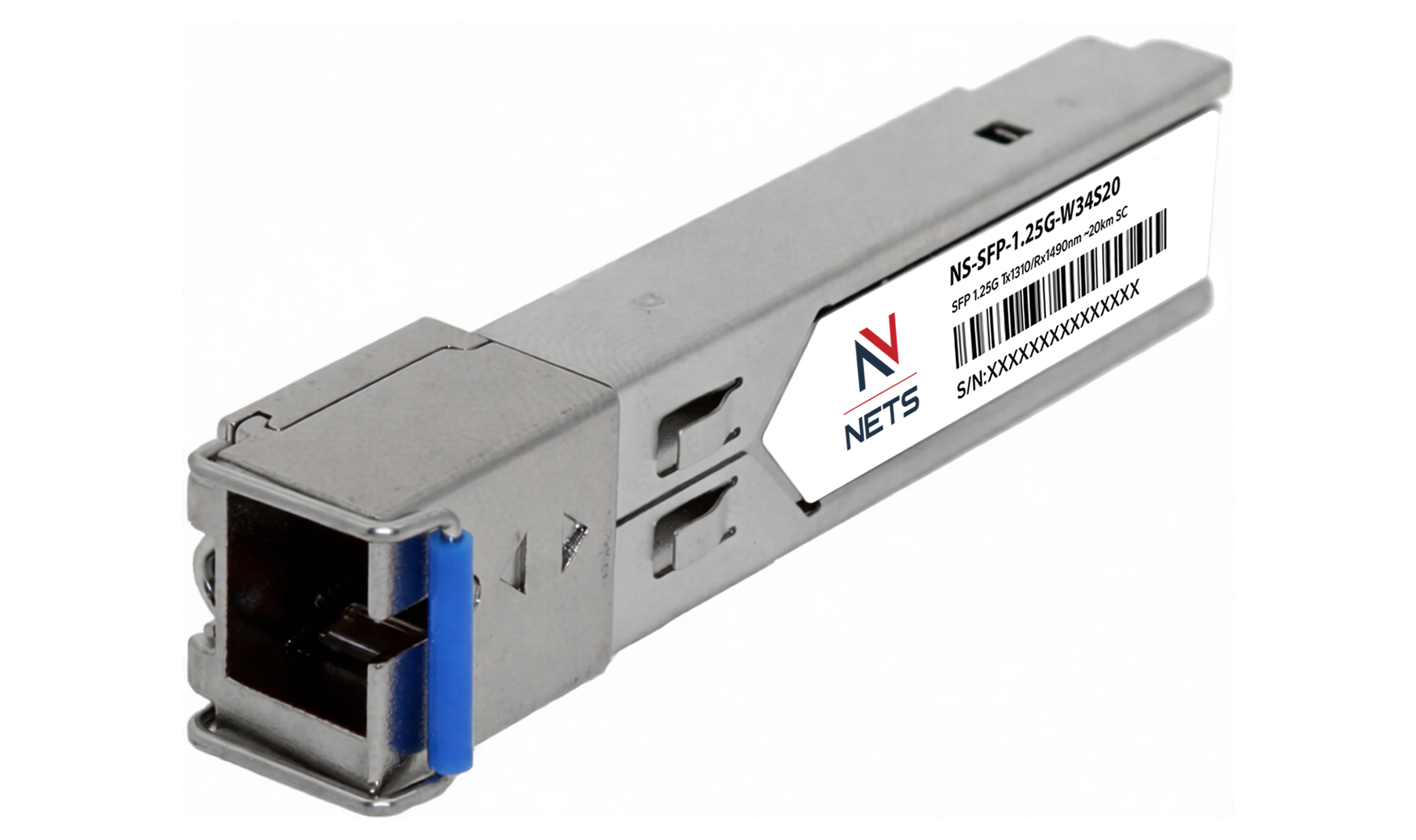 Оптический трансивер NS-SFP-1.25G-W34S20, 1.25G Tx/Rx: 1310/1490nm 20km SC