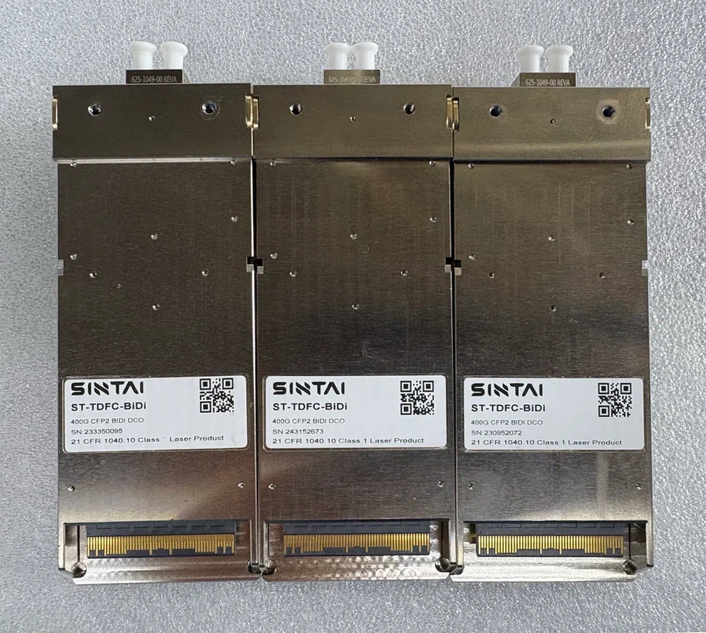 Оптический трансивер DWDM 400G CFP2 50ГГц когерентный, перестраиваемый, BiDi,  LC
