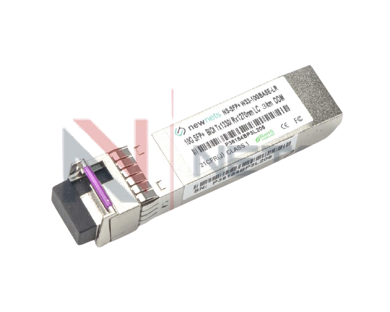 Оптический трансивер NS-SFP+W33-10GBASE LR, 10G Tx/Rx:1330/1270nm 03km, LC, DDM