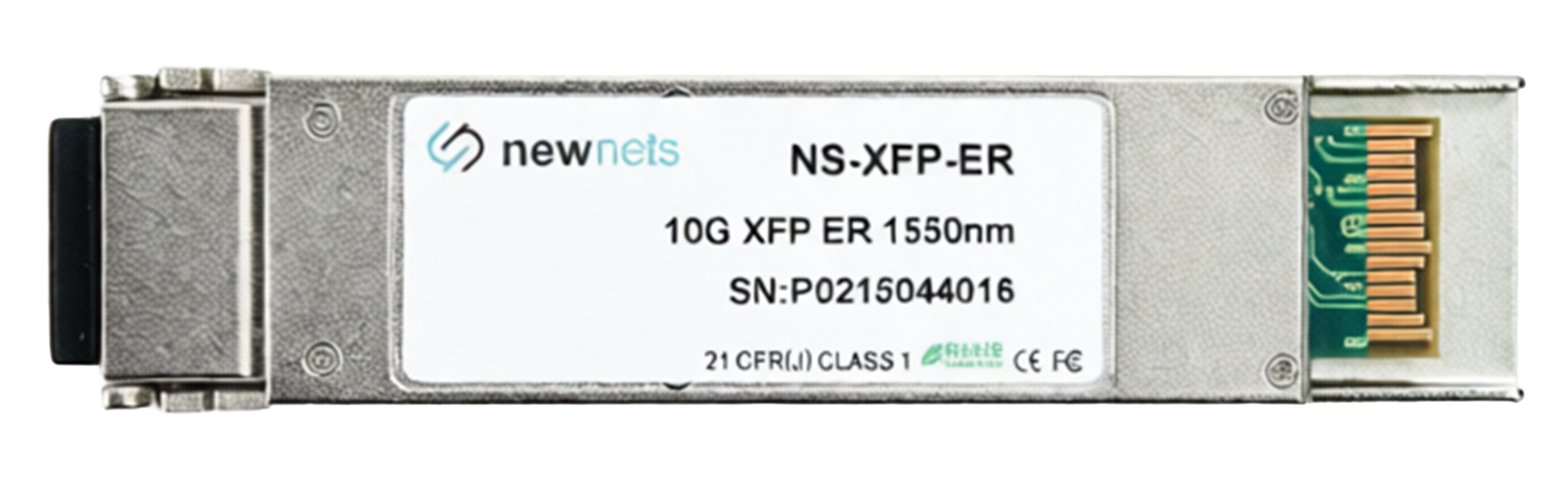 Оптический трансивер NS-XFP-10G-ER40D, дальность до 40km, длина волны 1550nm, LC, DDM