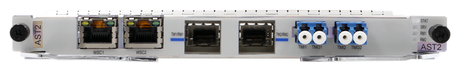 Плата TMB1AST2 передача 2х каналов управления и синхронизации 2 порта (FE и SFP), OTDR 2x duplex LC
