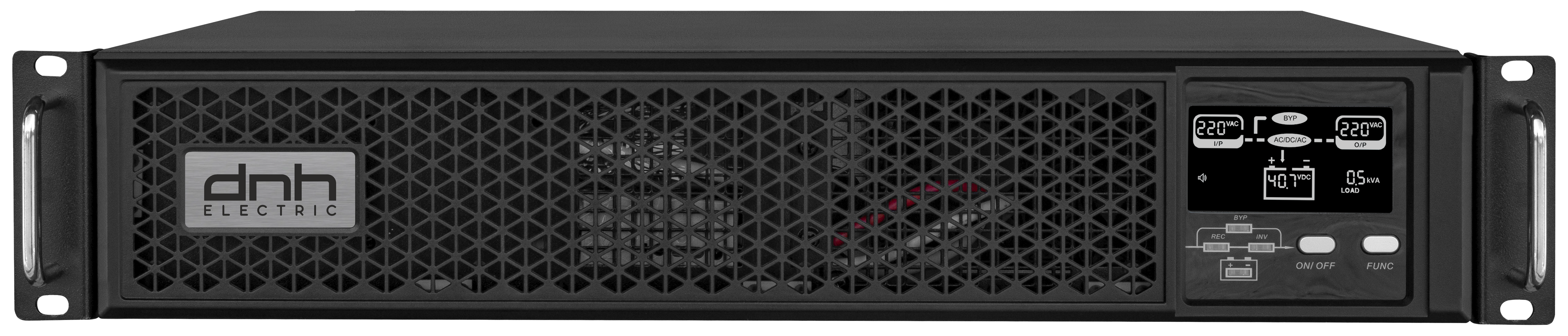 ИБП DR1102S, 2 кВА/2 кВт, онлайн, 1:1ф, Rack Tower, АКБ 6х9Ач, 8 x IEC-320 C13 + 2 x IEC-320 C19