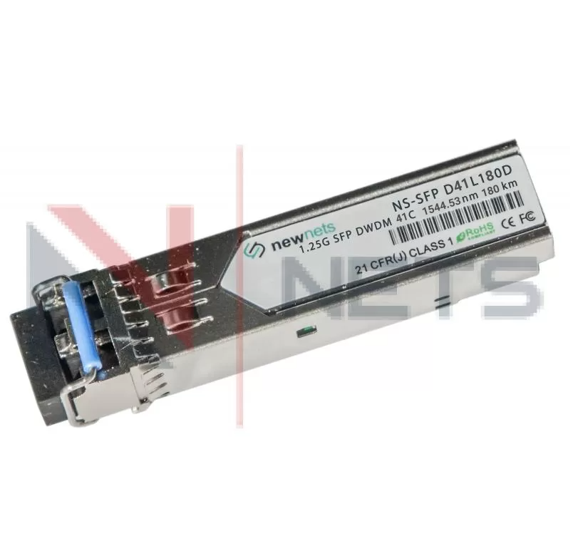 Оптический трансивер NS-SFP 1,25G DWDM, 41 канал, длина волны 1544.53nm, 180km (40dB), LC, DDM
