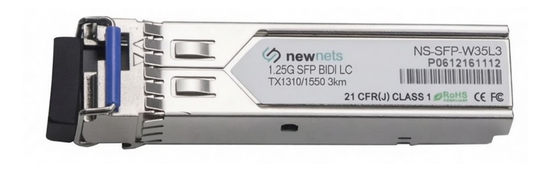 Оптический трансивер NS-SFP-1.25G-W35L3, 1.25G Tx/Rx: 1310/1550nm 3km LC