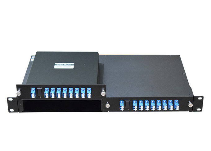 Оптический мультиплексор CWDM 1x16 длины волн 1310-1610nm, 1U/2LGX